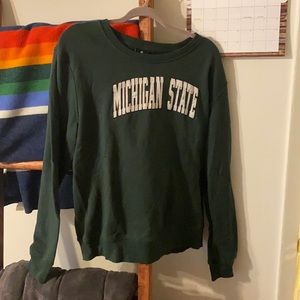 Michigan State crewneck sweatshirt